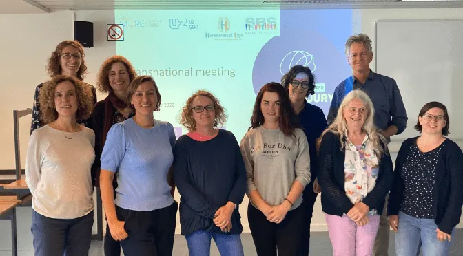 fotografia de pessoas envolvidas em projeto europeu Work after Brain Injury