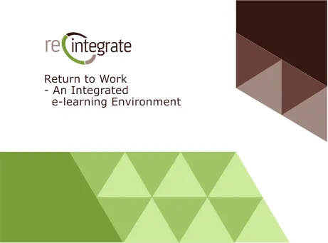 Logotipo do projeto Reintegrate - Retunr to Work - An Integrated e-learning Environment