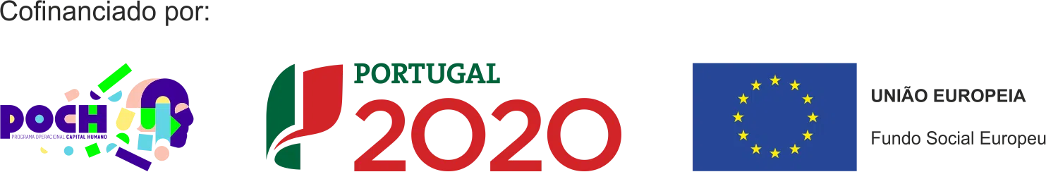Cofinanciado por: POCH Programa Operacional Capital Humano, Portugal , União Europeia Fundo Social Europeu