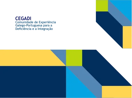 Cartaz CEGADI - Comunidade de Experiência Galego-Portuguesa para a Deficiência e a Integração