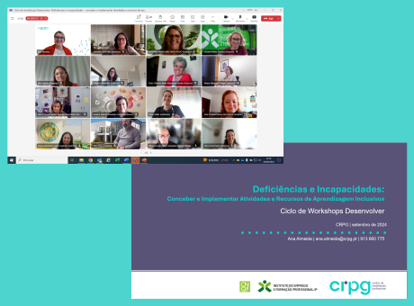 printscreen do ecrã durante a sessão online