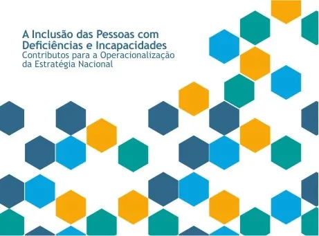 Cartaz A Inclusão das Pessoas com Deficiências e Incapacidades - Contributos para a Operacionalização da Estratégia Nacional