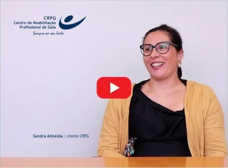 Fotografia de Sandra Almeida, cliente CRPG