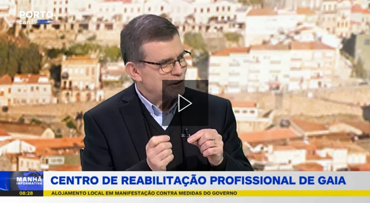 screenshot de Dr. Jerónimo Sousa em entrevista no Porto Canal