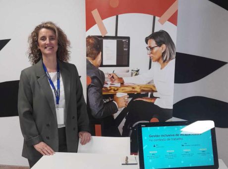 fotografia de Sofia Cruz durante a participação